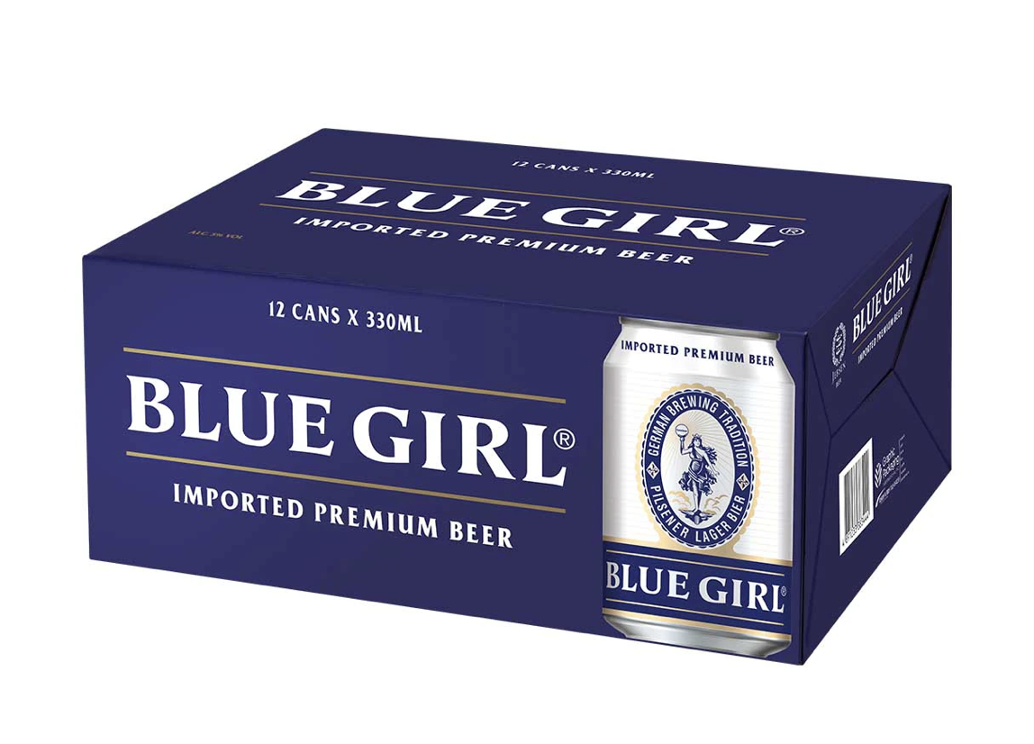 香港　大牌檔　藍妹　Bule girl　セット BLUE GIRL X EDAN LUI 爽鬥碗| 藍妹®啤酒